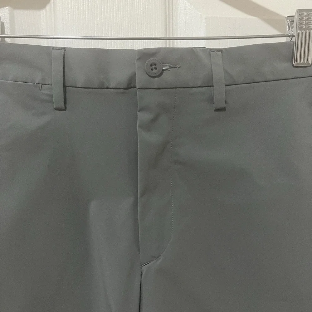 Polo Ralph Lauren Straight Fit Golf Shorts Gray Sz‎ 30 Performance Elastic Waist